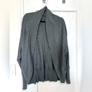 Express gray cardigan